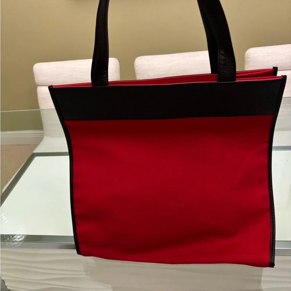 Carolina Herrera Good Girl Red and Black Tote Bag